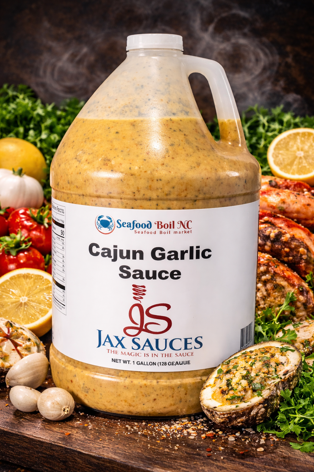 Jax Cajun Garlic Sauce (Gallon)